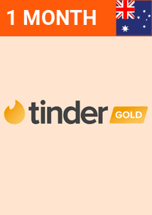 Suscripción 1 Mes Tinder Gold (Australia)
