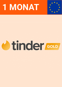 Mitgliedschaft 1 Monat Tinder Gold (Europa)