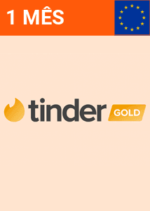 Subscrição 1 Mes Tinder Gold (Europa)