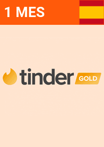 1 Month Subscription Tinder Gold (Spain)