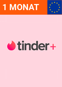 Mitgliedschaft 1 Monat Tinder Plus (Europa)