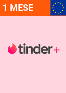 Abbonamento 1 Mese Tinder Plus (Europa)
