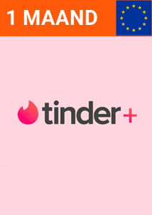 Lidmaatschap 1 Maand Tinder Plus (Europa)