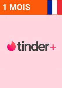 1 Month Subscription Tinder Plus (France)