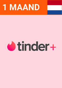 1 Month Subscription Tinder Plus (Netherlands)
