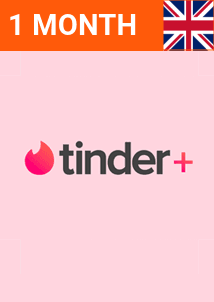Abbonamento 1 Mese Tinder Plus (UK)