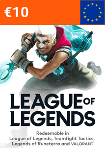 Carte Cadeau League Of Legends (Europe)