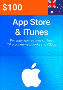 Guthabenkarte 100 AUD (Australien)