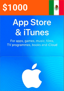 Tarjeta Regalo 1000 MXN (México)