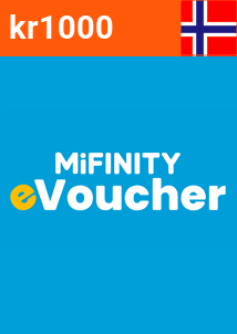 Carte Prépayée 1000 NOK (Norvège)