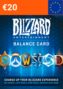 Carte Cadeau 20 EUR (Europe)