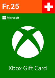 Carte Cadeau 25 CHF (Suisse)