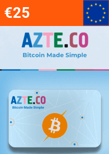 Karta Prepaid 25 EUR Bitcoin On-Chain (Europa)