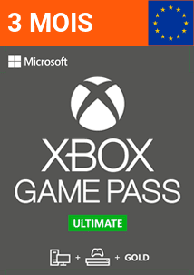Game Pass Ultimate 3 Mois (Europe)