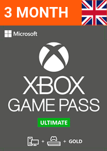 3 Month Game Pass Ultimate (UK)