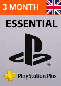 3 Month PSN Plus Essential Subscription (UK)
