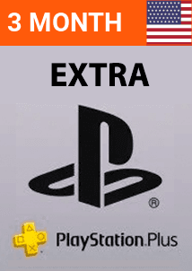 3 Month PSN Plus Extra Subscription (USA)
