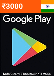 3000 INR Gift Card (India)