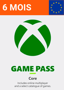 Game Pass Core 6 Mois (Europe)