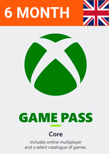Game Pass Core 6 Mois (UK)