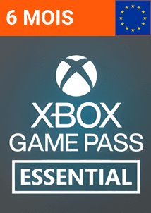 Game Pass Essential 6 Mois (Europe)