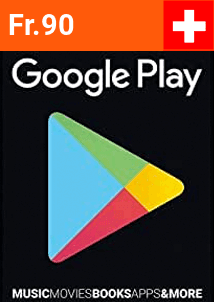 Cadeaukaart 90 CHF (Zwitserland)