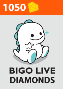 Bigo Live 1050 Diamonds Gift Card