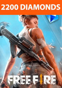 Carta Regalo Garena Free Fire 2200 Diamanti