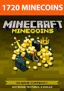 Minecraft 1720 Minecoins Gift Card