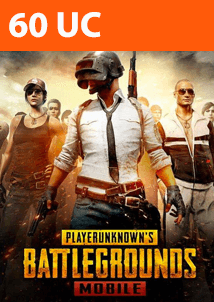 Karta Przedpłacona PUBG Mobile 60 UC (Unknown Cash)