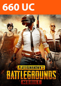 Guthabenkarte PUBG Mobile 660 UC (Unknown Cash)